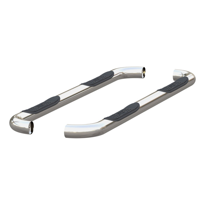 ARIES 205040-2 3" Round Polished Stainless Side Bars, Select Dodge, Ram 1500, 2500, 3500 for Select Ram 1500
