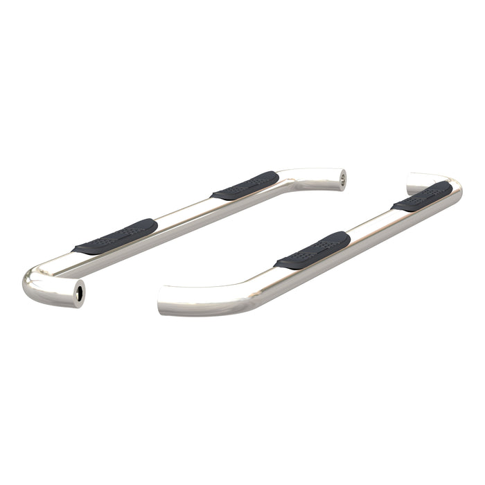 ARIES 205045-2 3" Round Polished Stainless Side Bars, Select Ram 1500 for Select Ram 1500