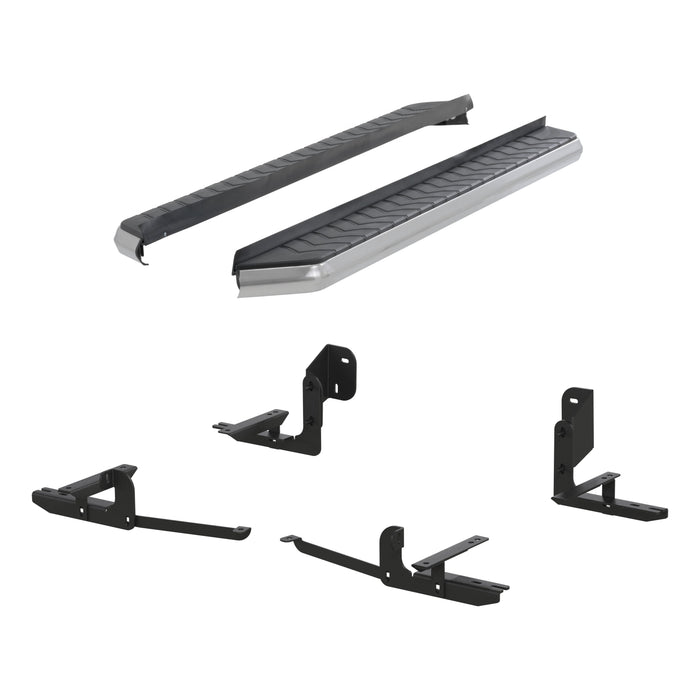 ARIES 2051011 AeroTread 5" x 70" Polished Stainless Running Boards, Select Nissan Pathfinder for Select Nissan Pathfinder