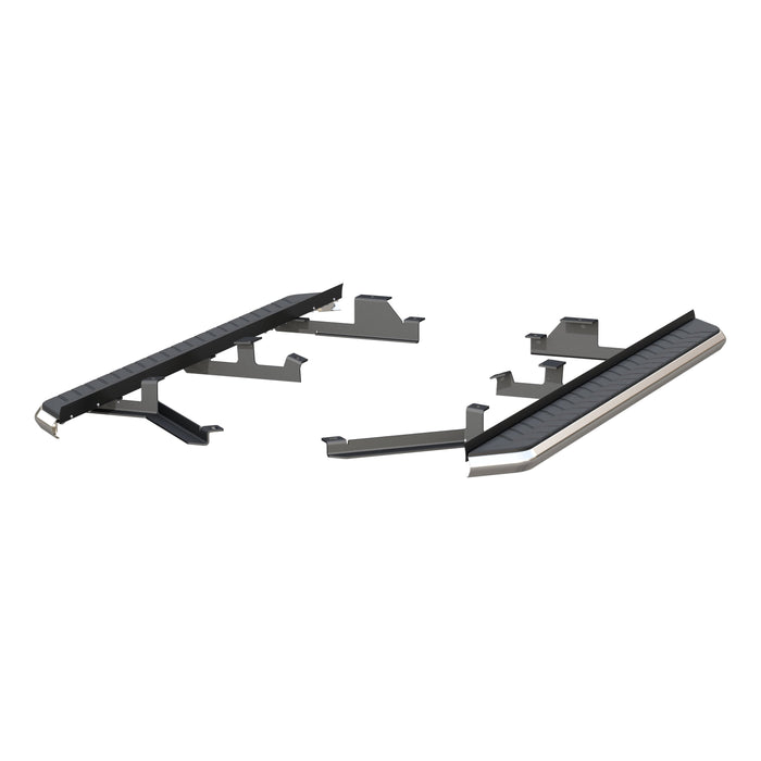 ARIES 2051022 AeroTread 5" x 73" Polished Stainless Running Boards, Select Equinox, Terrain for Select Chevrolet Equinox