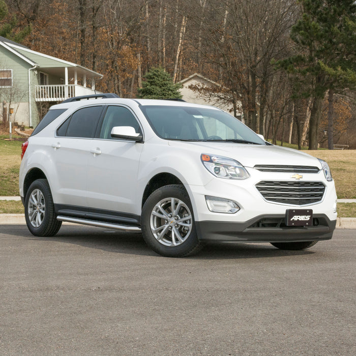 ARIES 2051022 AeroTread 5" x 73" Polished Stainless Running Boards, Select Equinox, Terrain for Select Chevrolet Equinox