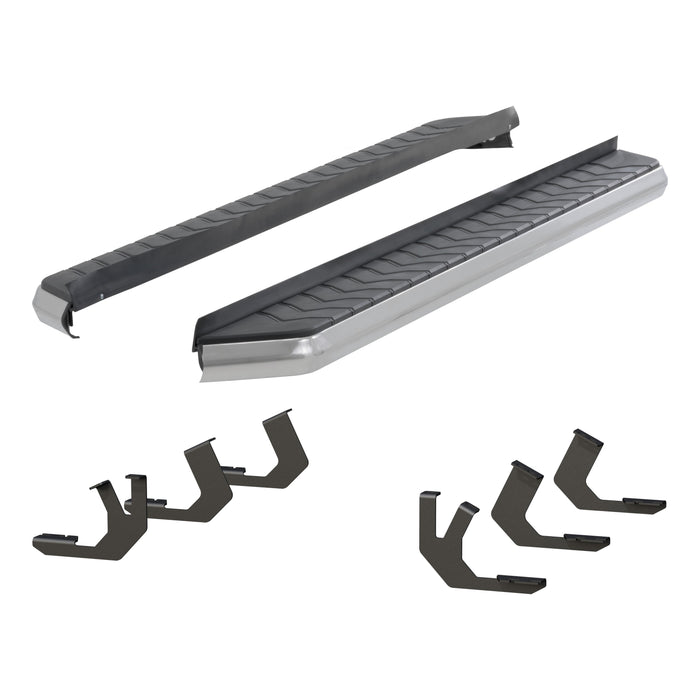 ARIES 2051025 AeroTread 5" x 70" Polished Stainless Running Boards, Select Toyota 4Runner for Select Toyota 4Runner