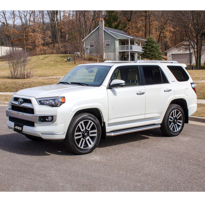 ARIES 2051027 AeroTread 5" x 67" Polished Stainless Running Boards, Select Toyota 4Runner for Select Toyota 4Runner