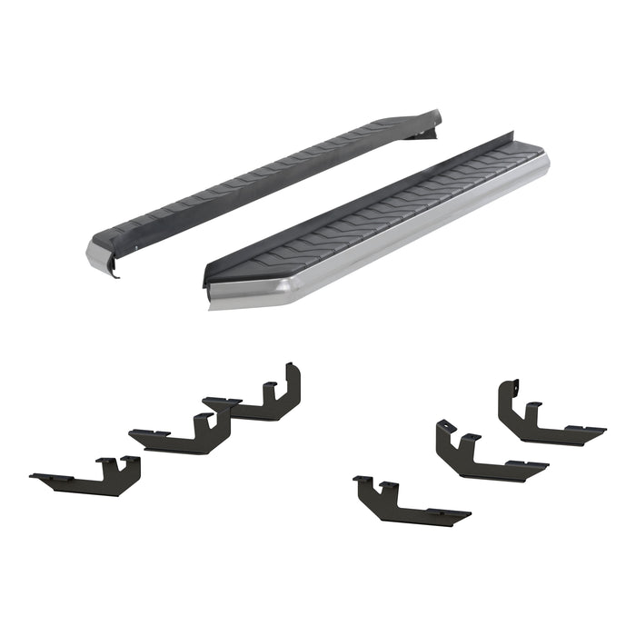 ARIES 2051029 AeroTread 5" x 70" Polished Stainless Running Boards, Select Honda Pilot for Select Honda Pilot