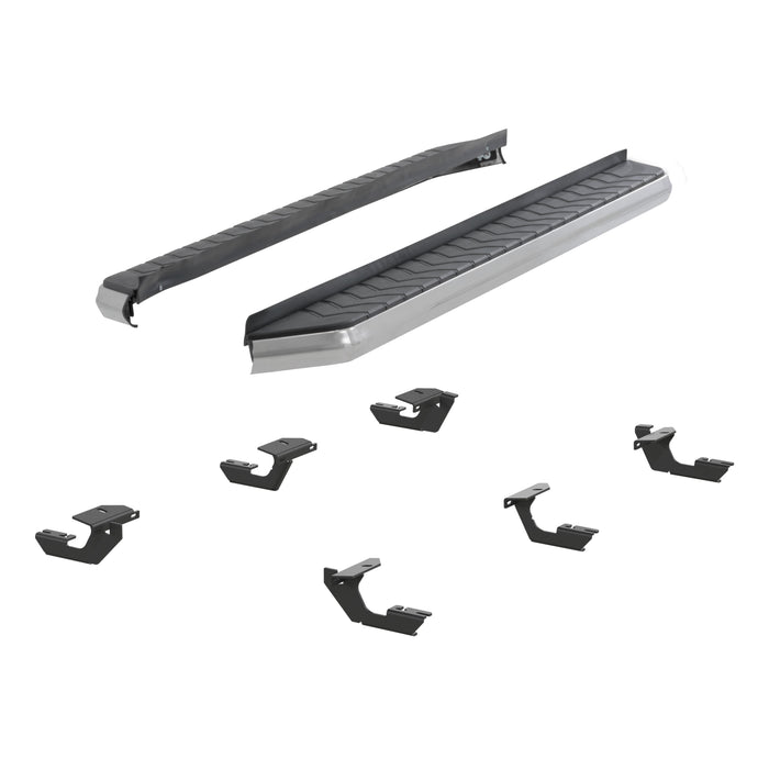 ARIES 2051031 AeroTread 5" x 73" Polished Stainless Running Boards, Select Dodge Durango for Select Dodge Durango