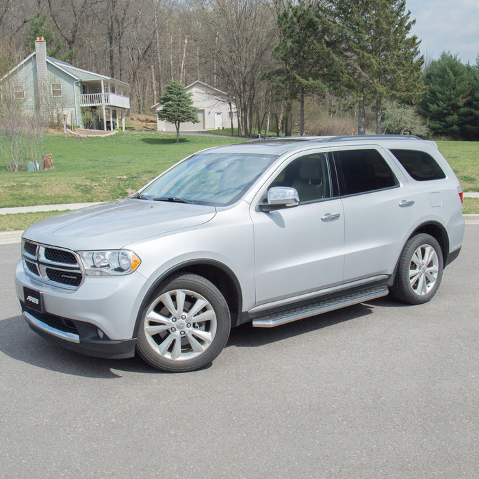 ARIES 2051031 AeroTread 5" x 73" Polished Stainless Running Boards, Select Dodge Durango for Select Dodge Durango