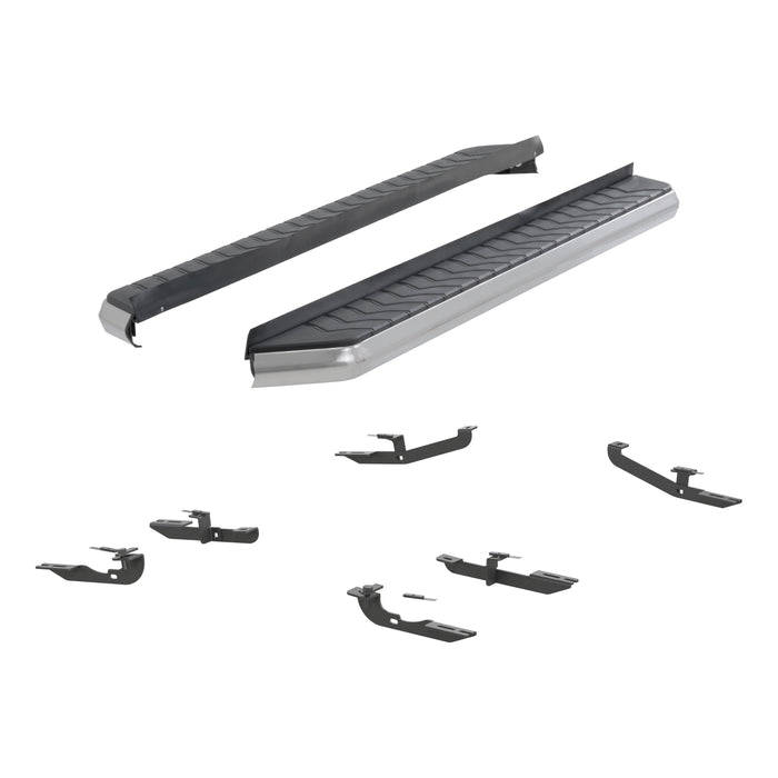 ARIES 2051032 AeroTread 5" x 70" Polished Stainless Running Boards, Select Jeep Cherokee for Select Jeep Cherokee