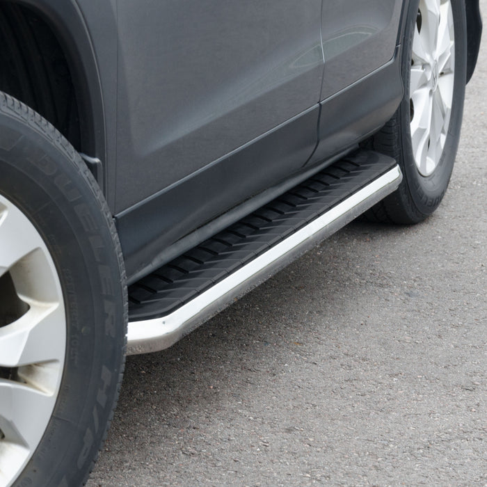 ARIES 2051034 AeroTread 5" x 67" Polished Stainless Running Boards, Select Honda CR-V for Select Honda CR-V