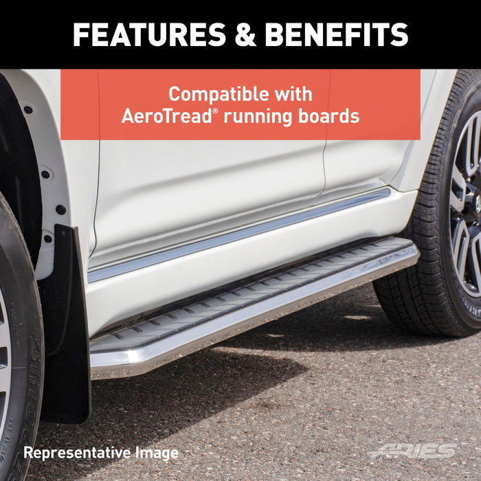 ARIES 2051101 Mounting Brackets for AeroTread for Select Acura MDX