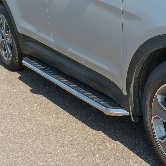 ARIES 2051870 AeroTread 5" x 70" Polished Stainless Running Boards (No Brackets) for Select Toyota Highlander