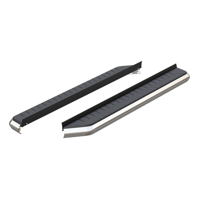 ARIES 2051873 AeroTread 5" x 73" Polished Stainless Running Boards (No Brackets) for Select Dodge Durango
