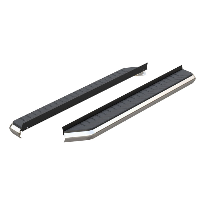 ARIES 2051876 AeroTread 5" x 76" Polished Stainless Running Boards (No Brackets) for Select Chevrolet Traverse