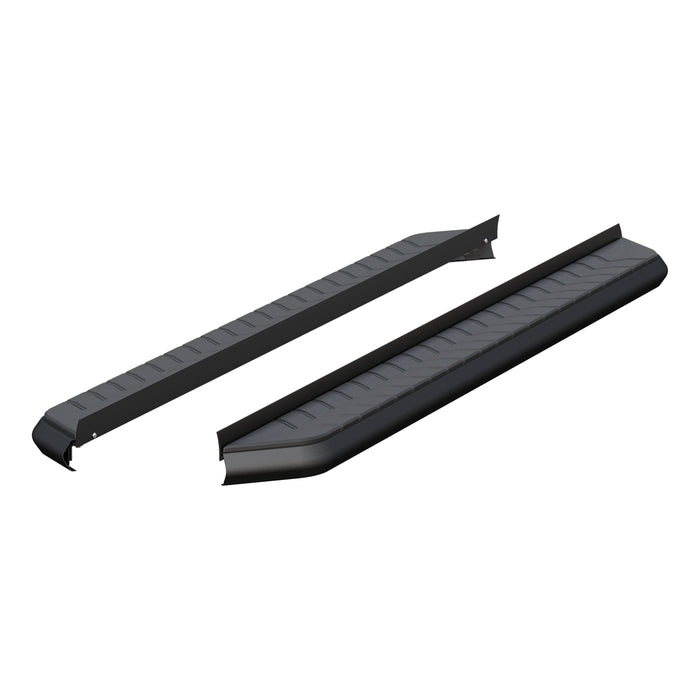 ARIES 2051973 AeroTread 5" x 73" Black Stainless Running Boards (No Brackets) for Select Dodge Durango