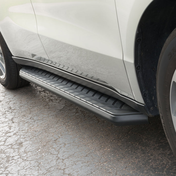 ARIES 2051973 AeroTread 5" x 73" Black Stainless Running Boards (No Brackets) for Select Dodge Durango