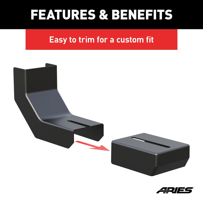 ARIES 2055160 VersaTrac Bracket Covers (6-Pack)