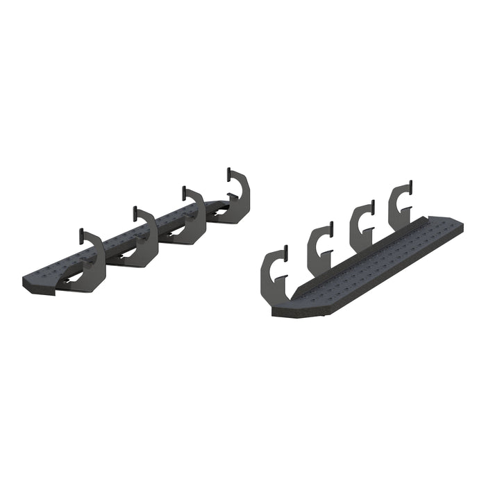ARIES 2055511 RidgeStep 6-1/2" x 75" Running Boards, Select Silverado, Tahoe, Sierra, Yukon for Select Chevrolet Tahoe