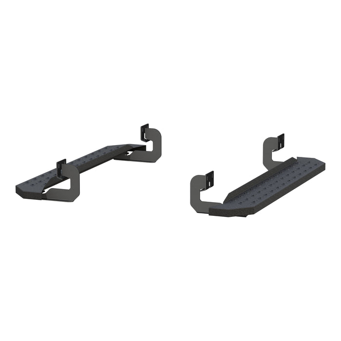 ARIES 2055516 RidgeStep 6-1/2" x 53" Black Steel Running Boards, Select Ford F-150 for Select Ford F-150