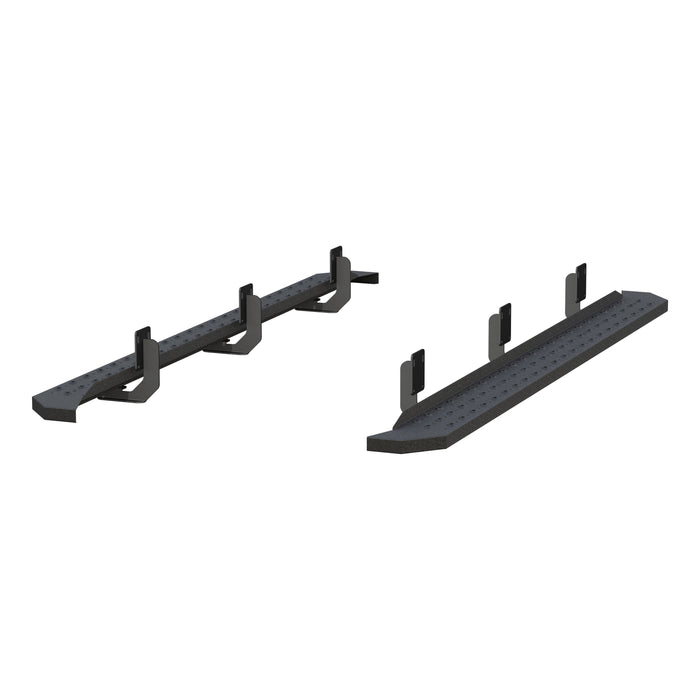 ARIES 2055524 RidgeStep 6-1/2" x 91" Steel Running Boards, Select Ford F-250, F-350, F-450 for Select Ford F-250