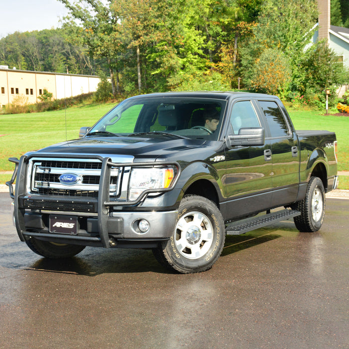 ARIES 2055524 RidgeStep 6-1/2" x 91" Steel Running Boards, Select Ford F-250, F-350, F-450 for Select Ford F-250