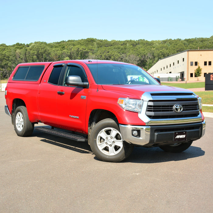 ARIES 2055527 RidgeStep 6-1/2" x 53" Black Steel Running Boards, Select Toyota Tundra for Select Toyota Tundra