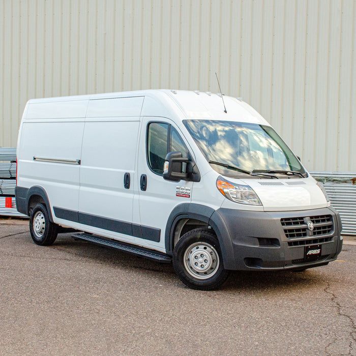 ARIES 2055534 RidgeStep 6-1/2" x 96", 36" Steel Running Boards, Select Sprinter 2500, 3500 for Select Mercedes-Benz Sprinter 2500
