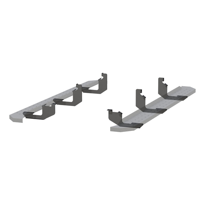ARIES 2055552 RidgeStep 6-1/2" x 85" Black Steel Running Boards, Select Ford Ranger Crew Cab for Select Ford Ranger