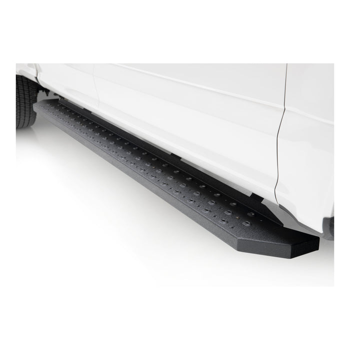 ARIES 2055552 RidgeStep 6-1/2" x 85" Black Steel Running Boards, Select Ford Ranger Crew Cab for Select Ford Ranger