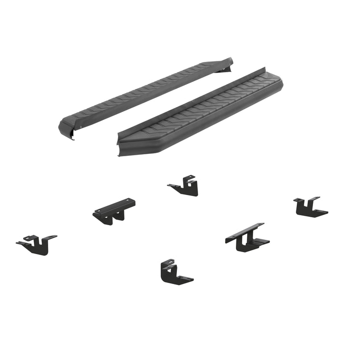 ARIES 2061002 AeroTread 5" x 70" Black Stainless Running Boards, Select Ford Edge for Select Ford Edge