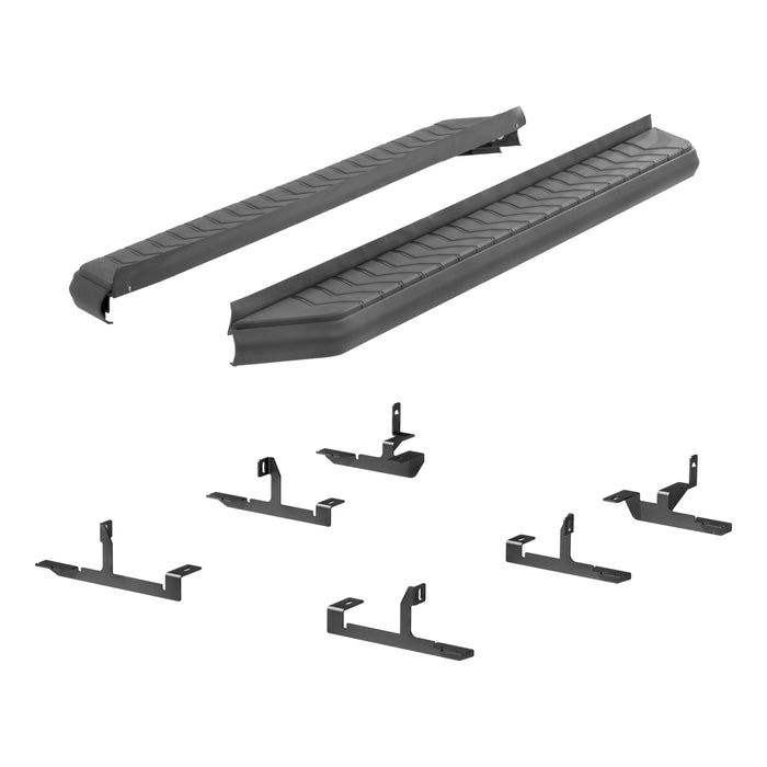 ARIES 2061030 AeroTread 5" x 76" Black Stainless Running Boards, Select Enclave, Traverse for Select Buick Enclave