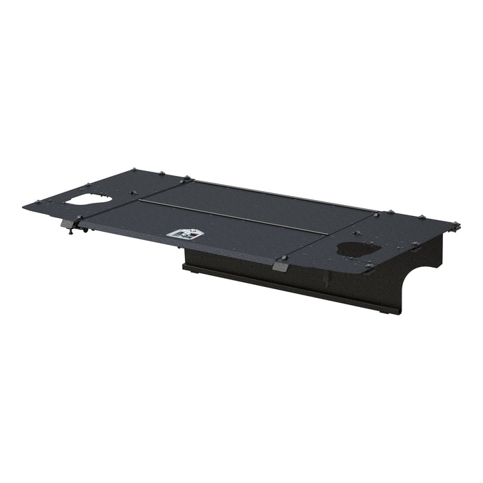 ARIES 2070465 Black Aluminum Security Cargo Lid, Select Jeep JK Unlimited for Select Jeep Wrangler