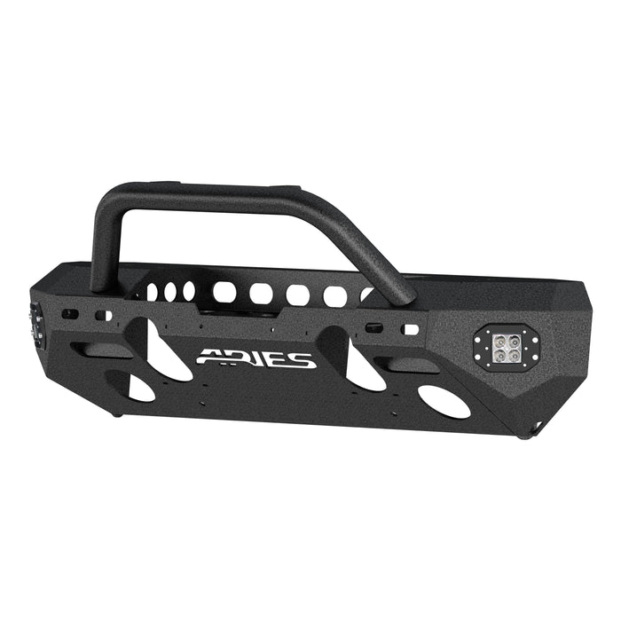 ARIES 2082058 TrailChaser Jeep Wrangler JK Aluminum Front Bumper (Option 3) for Select Jeep Wrangler