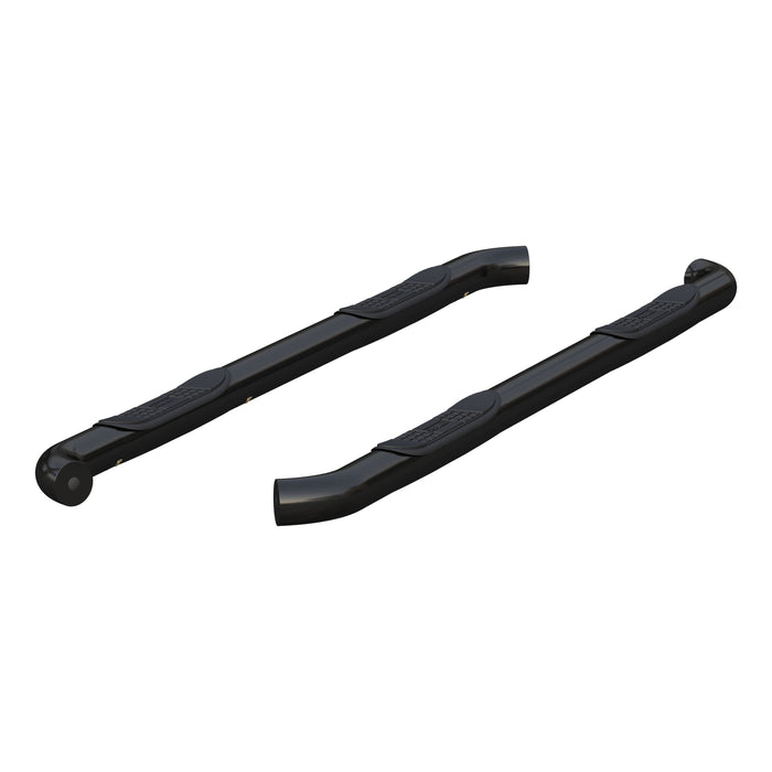 ARIES 209019 3" Round Black Steel Side Bars, Select Nissan Frontier, Suzuki Equator for Select Nissan Frontier