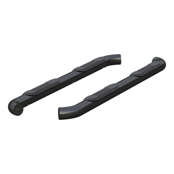 ARIES 209045 3" Round Black Steel Side Bars, Select Ford Bronco for Select Ford Bronco