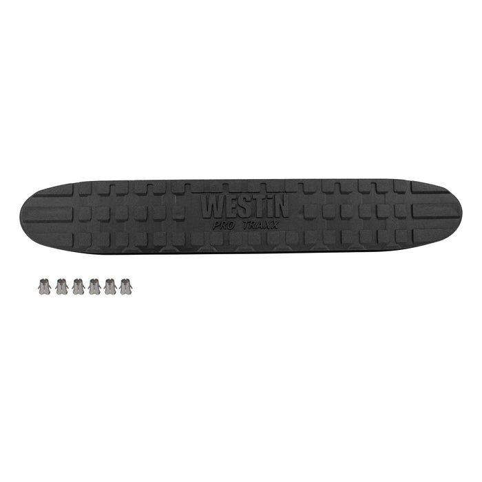 Westin 21-20001 PRO TRAXX 4 Replacement Step Pad Kit; Replacement Kit w/24 in. Pad And Clips; - Truck Part Superstore