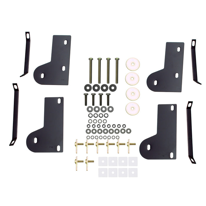 Westin 21-2315 Platinum 4 Oval Nerf Step Bars; Black; Steel; Mount Kit Included; Body Mount; - Truck Part Superstore