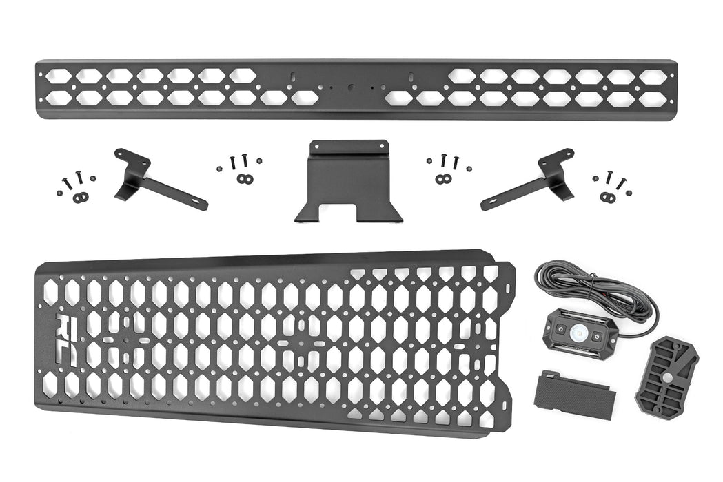 Rough Country 51124 Molle Mounting Panel w/ LED Dome Light - Overhead - Ford Bronco 4wd (2021-2023) - Truck Part Superstore