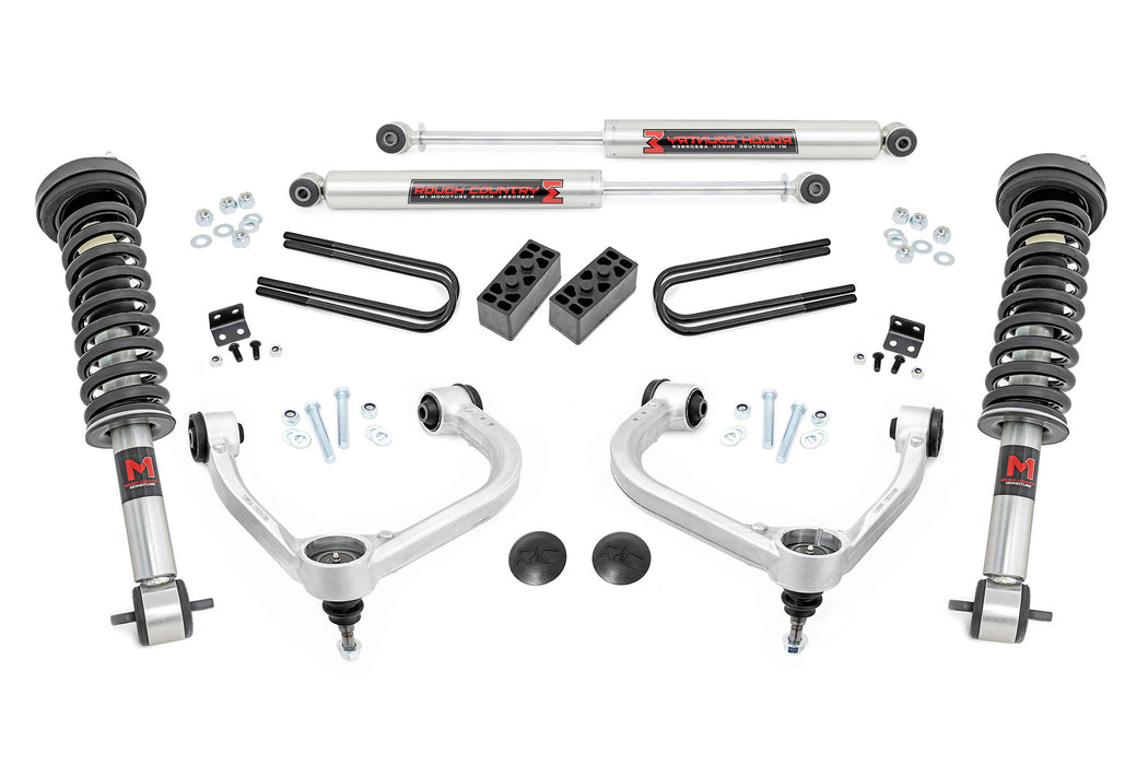 Rough Country 41440 3 Inch Lift Kit - Forged UCA - M1/M1 - Ford F-150 4WD (2021-2023) - Truck Part Superstore