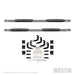 Westin 21-24080 PRO TRAXX 4 Oval Nerf Step Bars - Truck Part Superstore