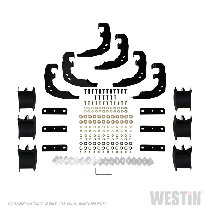 Westin 21-24080 PRO TRAXX 4 Oval Nerf Step Bars - Truck Part Superstore