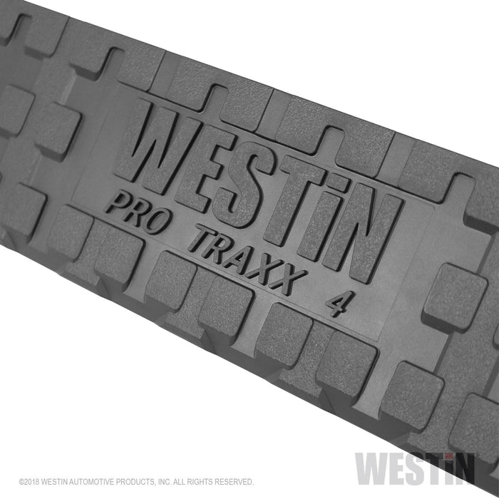 Westin 21-24125 PRO TRAXX 4 Oval Nerf Step Bars; Black Powdercoat; Incl. Mount Kit And Hardware; - Truck Part Superstore