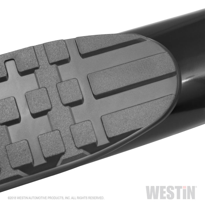 Westin 21-24125 PRO TRAXX 4 Oval Nerf Step Bars; Black Powdercoat; Incl. Mount Kit And Hardware; - Truck Part Superstore