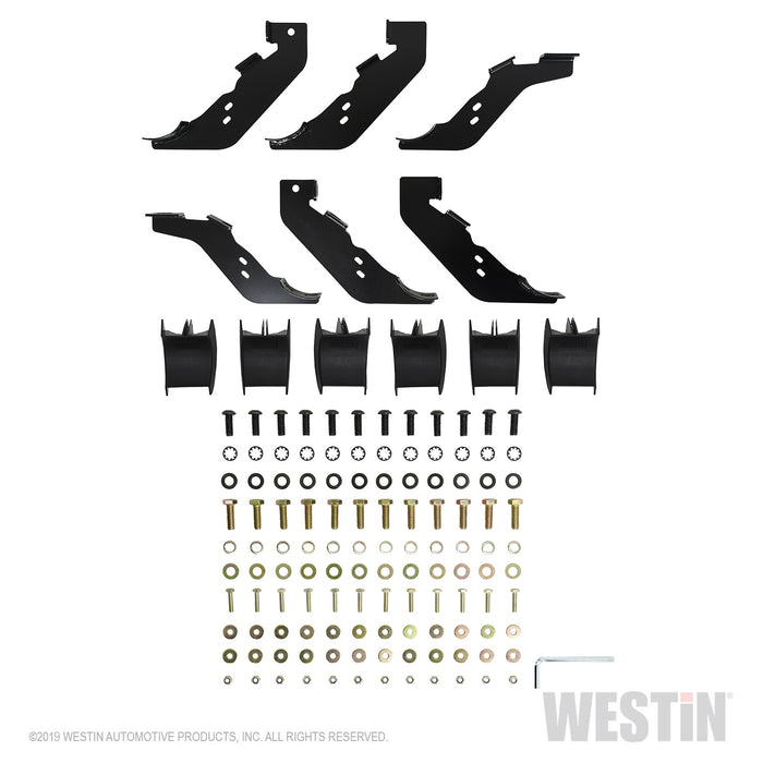 Westin 21-24140 PRO TRAXX 4 Oval Nerf Step Bars - Truck Part Superstore