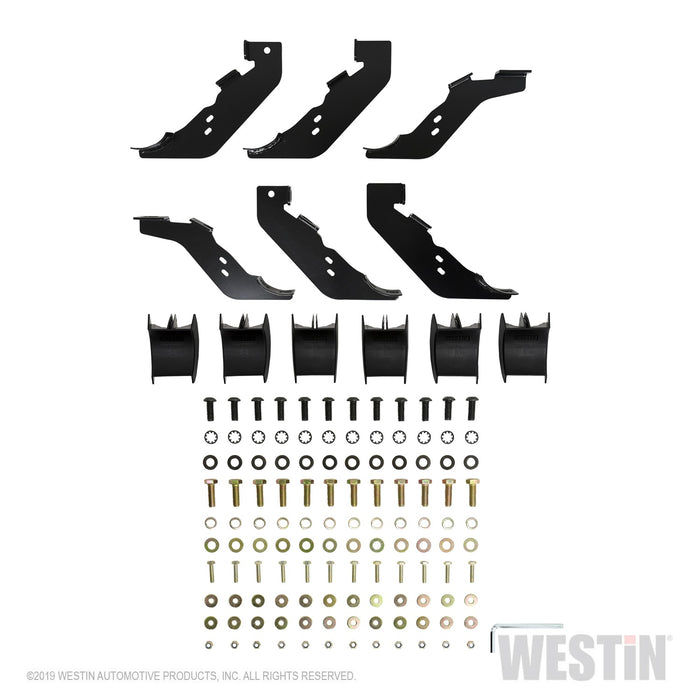 Westin 21-24145 PRO TRAXX 4 Oval Nerf Step Bars - Truck Part Superstore
