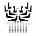 Westin 21-24160 PRO TRAXX 4 Oval Nerf Step Bars; Stainless Steel; - Truck Part Superstore