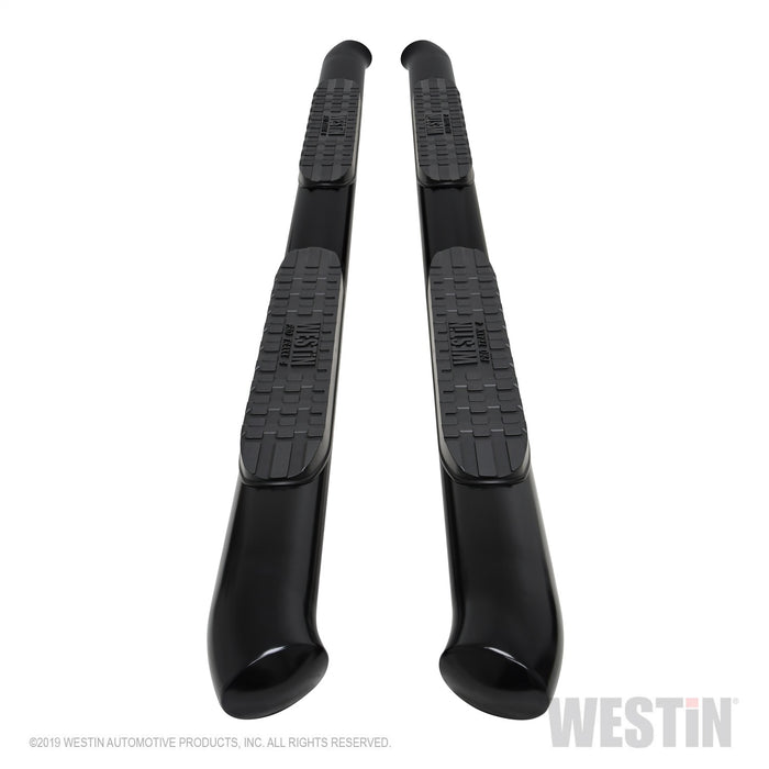 Westin 21-24165 PRO TRAXX 4 Oval Nerf Step Bars; Black; Steel; - Truck Part Superstore