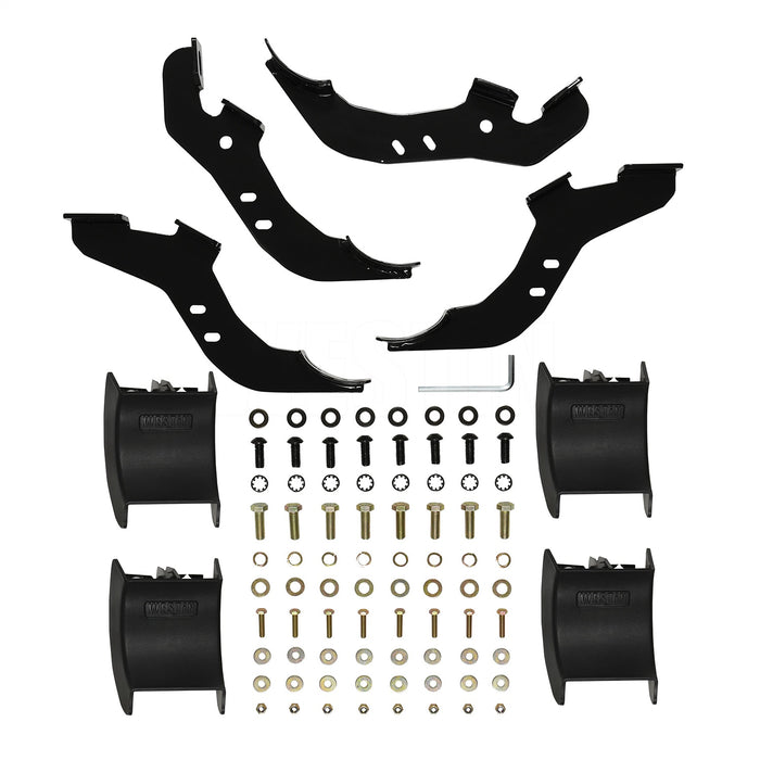 Westin 21-24185 PRO TRAXX 4 Oval Nerf Step Bars - Truck Part Superstore