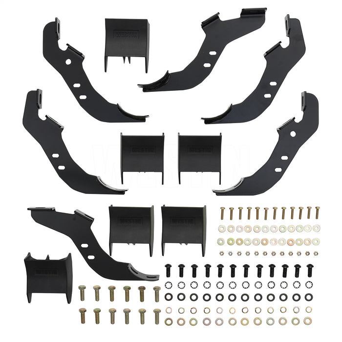 Westin 21-24190 PRO TRAXX 4 Oval Nerf Step Bars - Truck Part Superstore