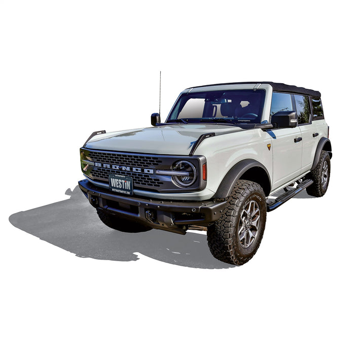 Westin 21-24195 PRO TRAXX 4 Oval Nerf Step Bars - Truck Part Superstore
