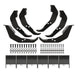 Westin 21-24215 PRO TRAXX 4 Oval Nerf Step Bars; Black; - Truck Part Superstore