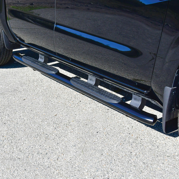 Westin 21-24215 PRO TRAXX 4 Oval Nerf Step Bars; Black; - Truck Part Superstore